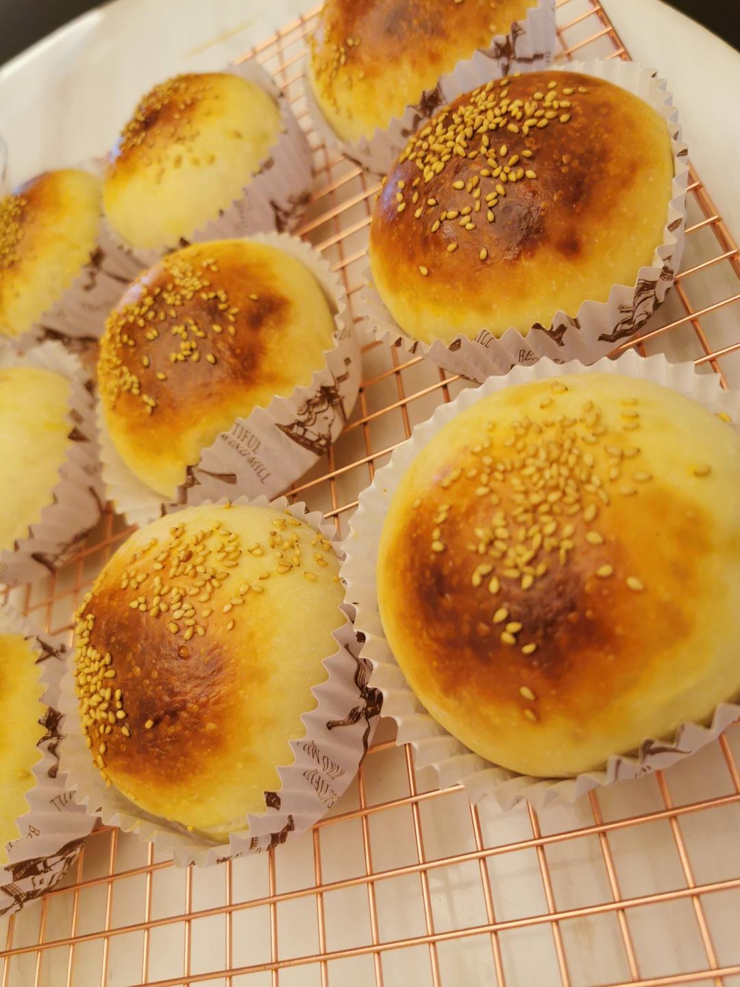 烫种超级软呼呼汉堡🍔的做法