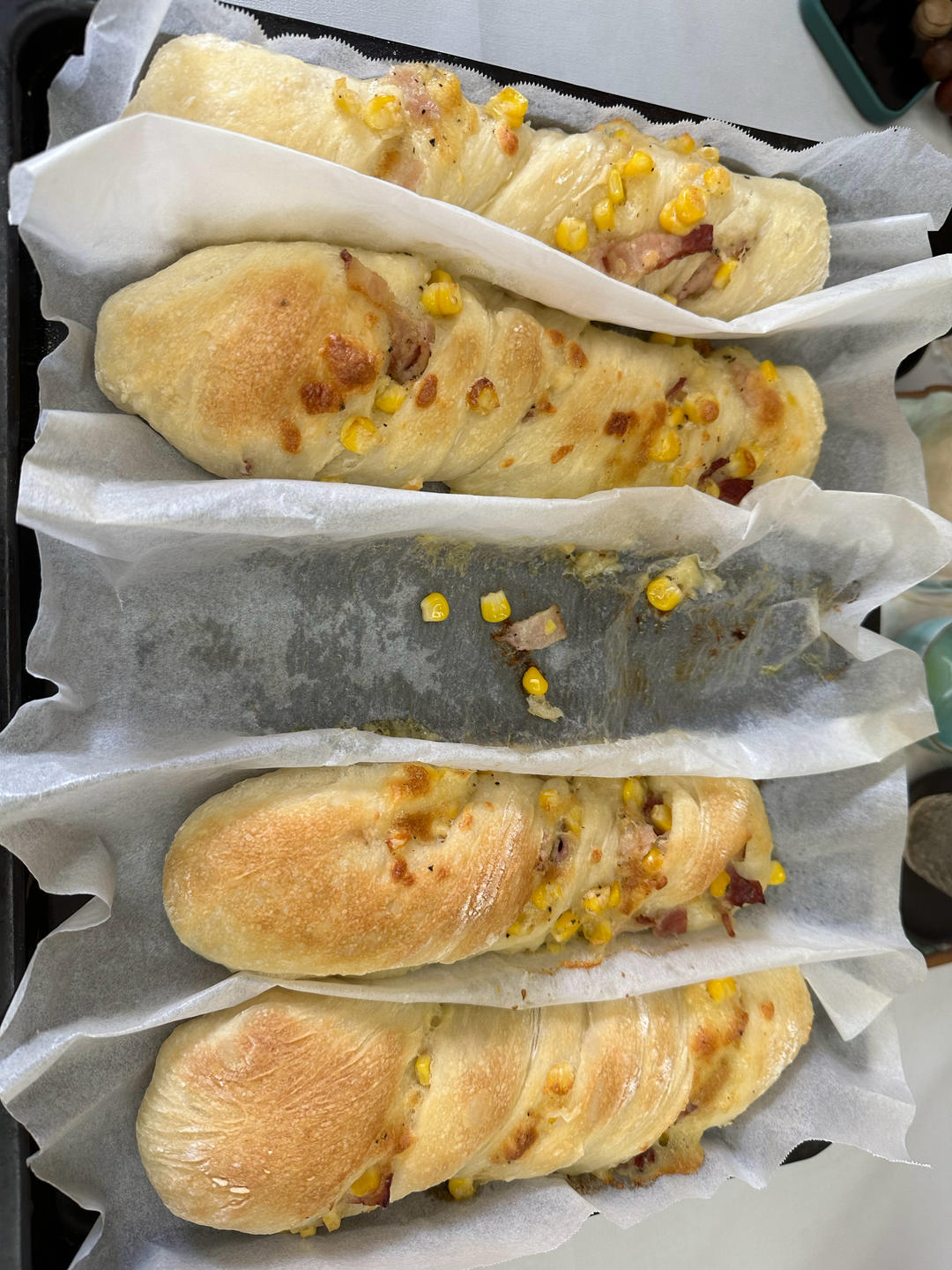 免揉面的全麦恰巴塔扭扭棒