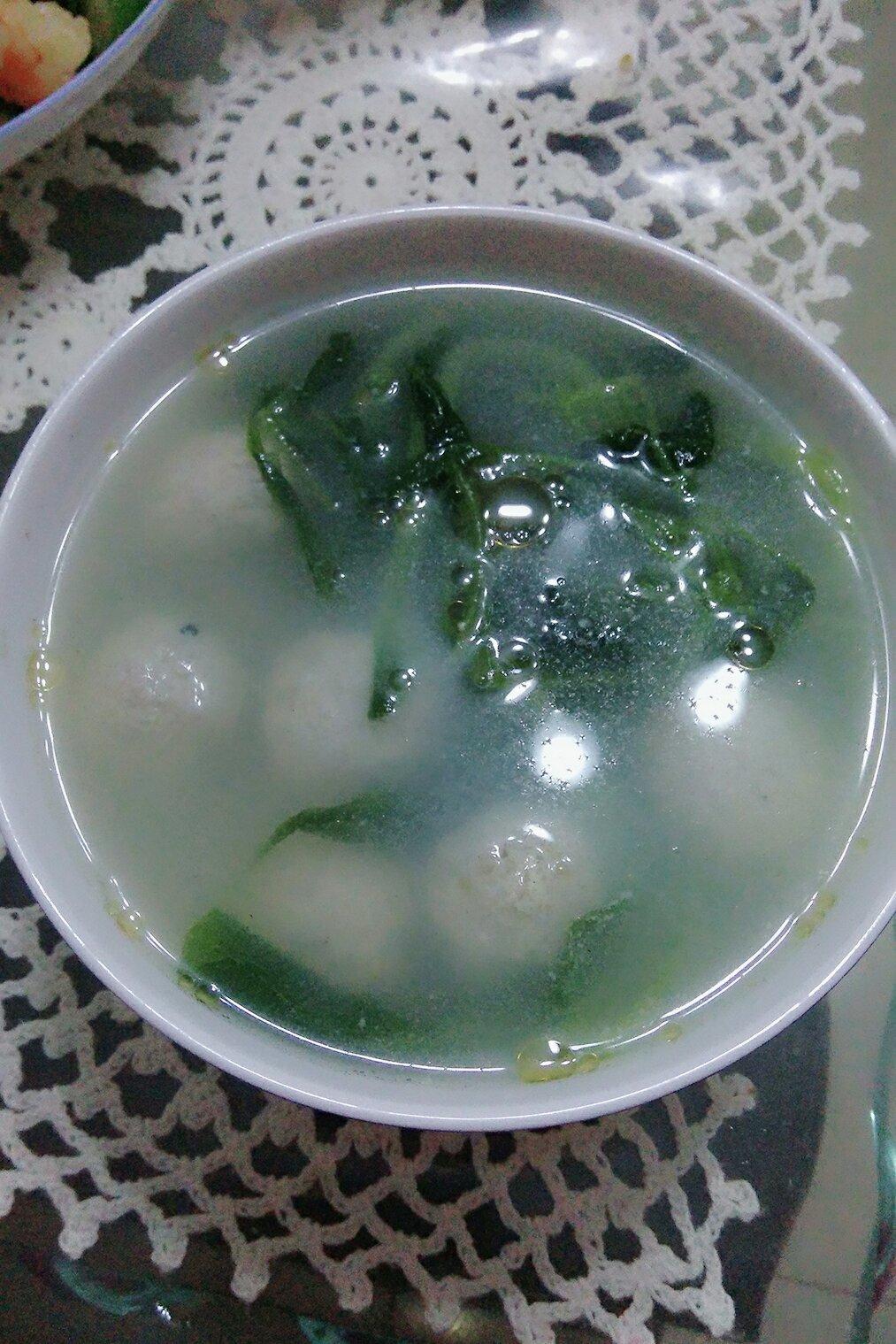 手机用户2211_1x52做的黄花鱼丸汤