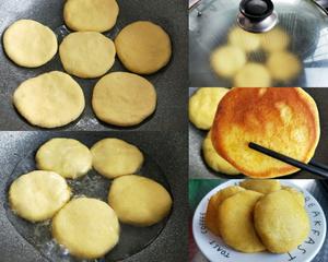 玉米面红豆贴饼的做法 步骤8