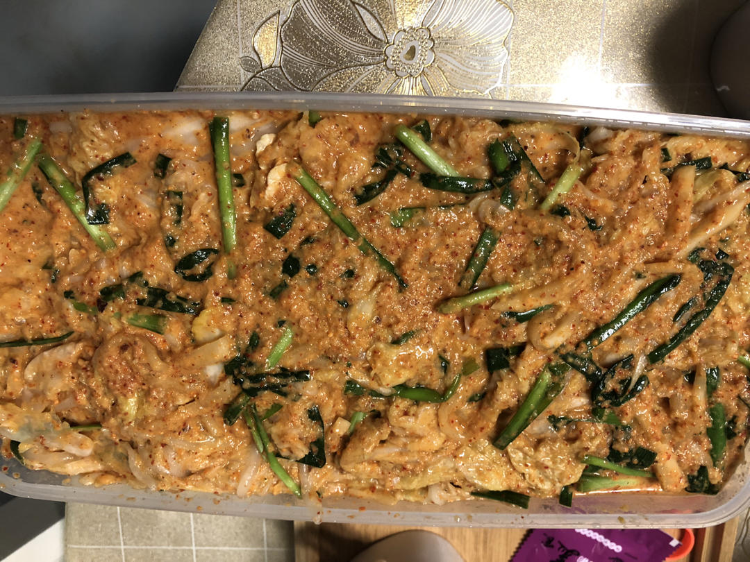 辣白菜-（无鱼露虾酱简单版）