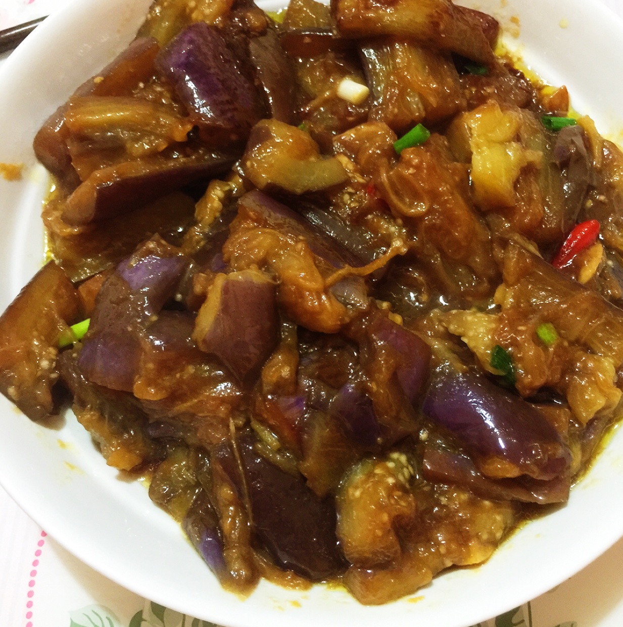 油闷茄子