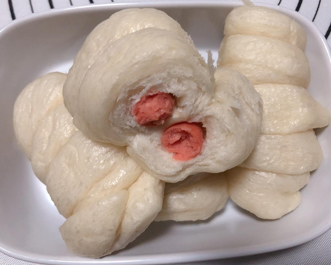 纯奶手撕吐司的做法 步骤1