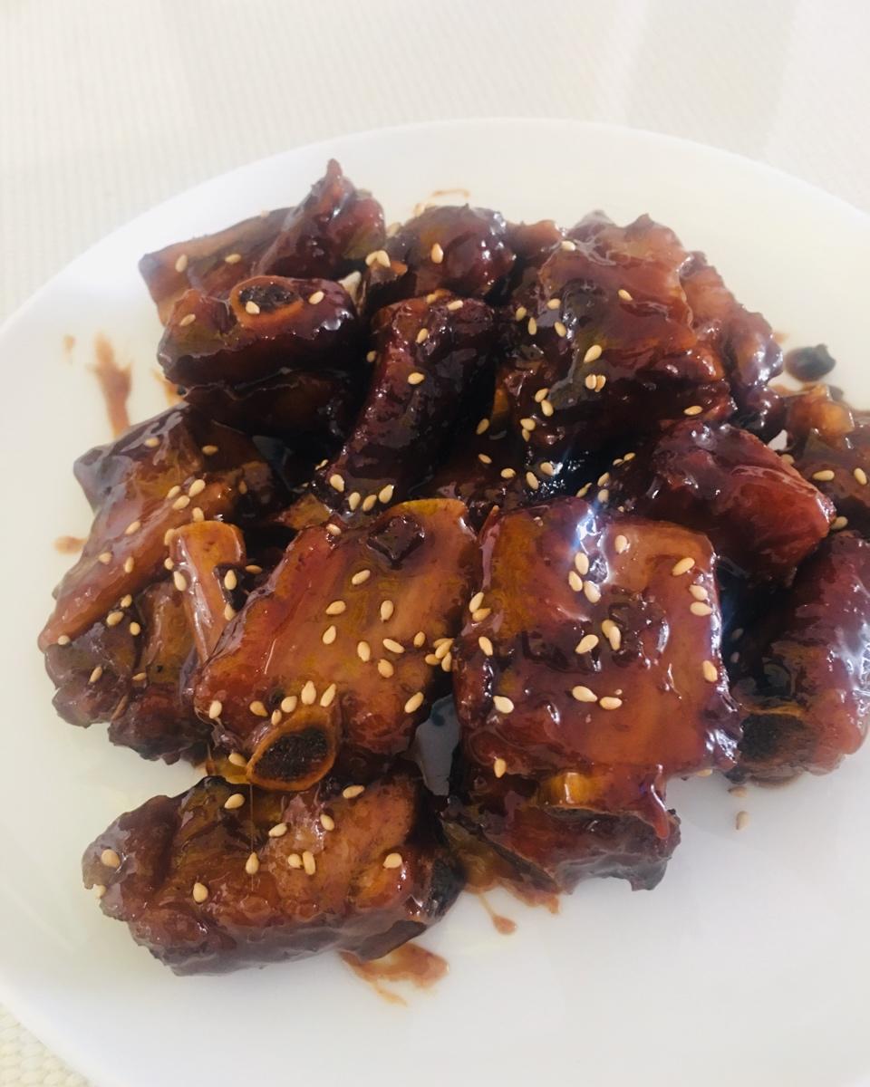 糖醋排骨/糖醋小排（不放油）（12345口诀做出正宗上海本帮）