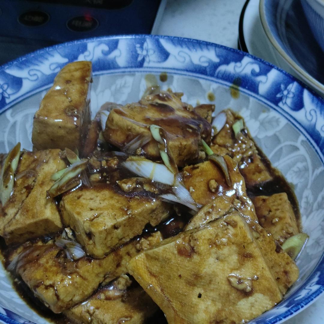 家常葱烧豆腐