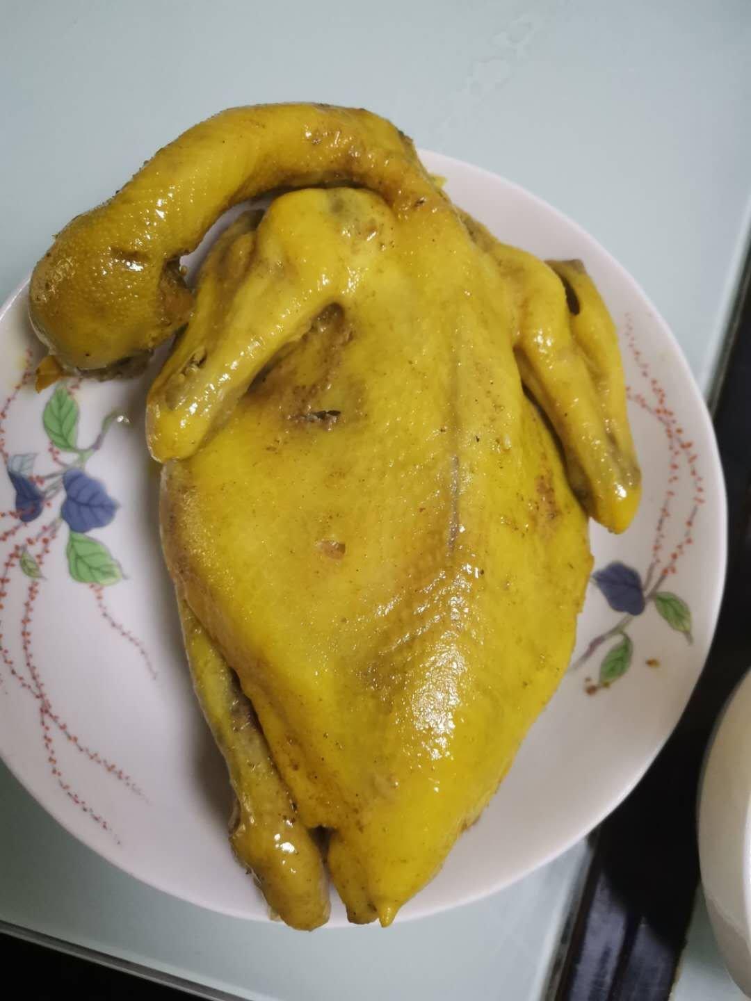 电饭锅盐焗鸡（简易版）