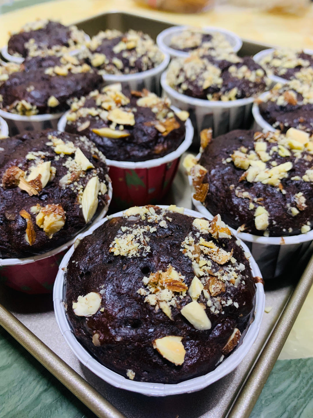 香蕉巧克力马芬