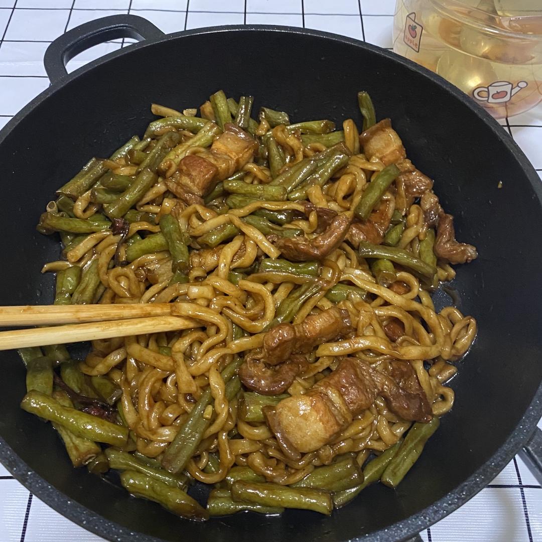 豆角焖面