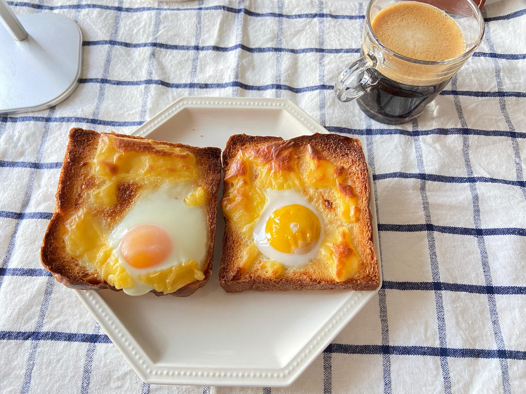 鸡蛋芝士烤吐司