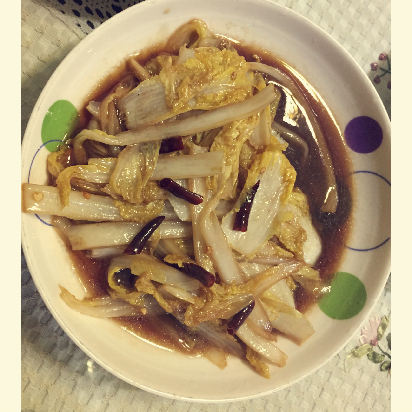 醋溜娃娃菜