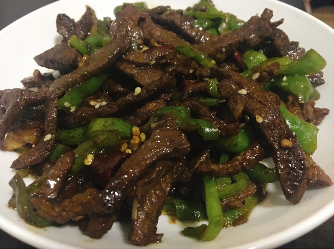 小炒牛肉