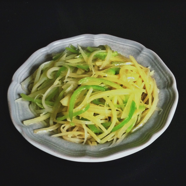 青椒土豆丝