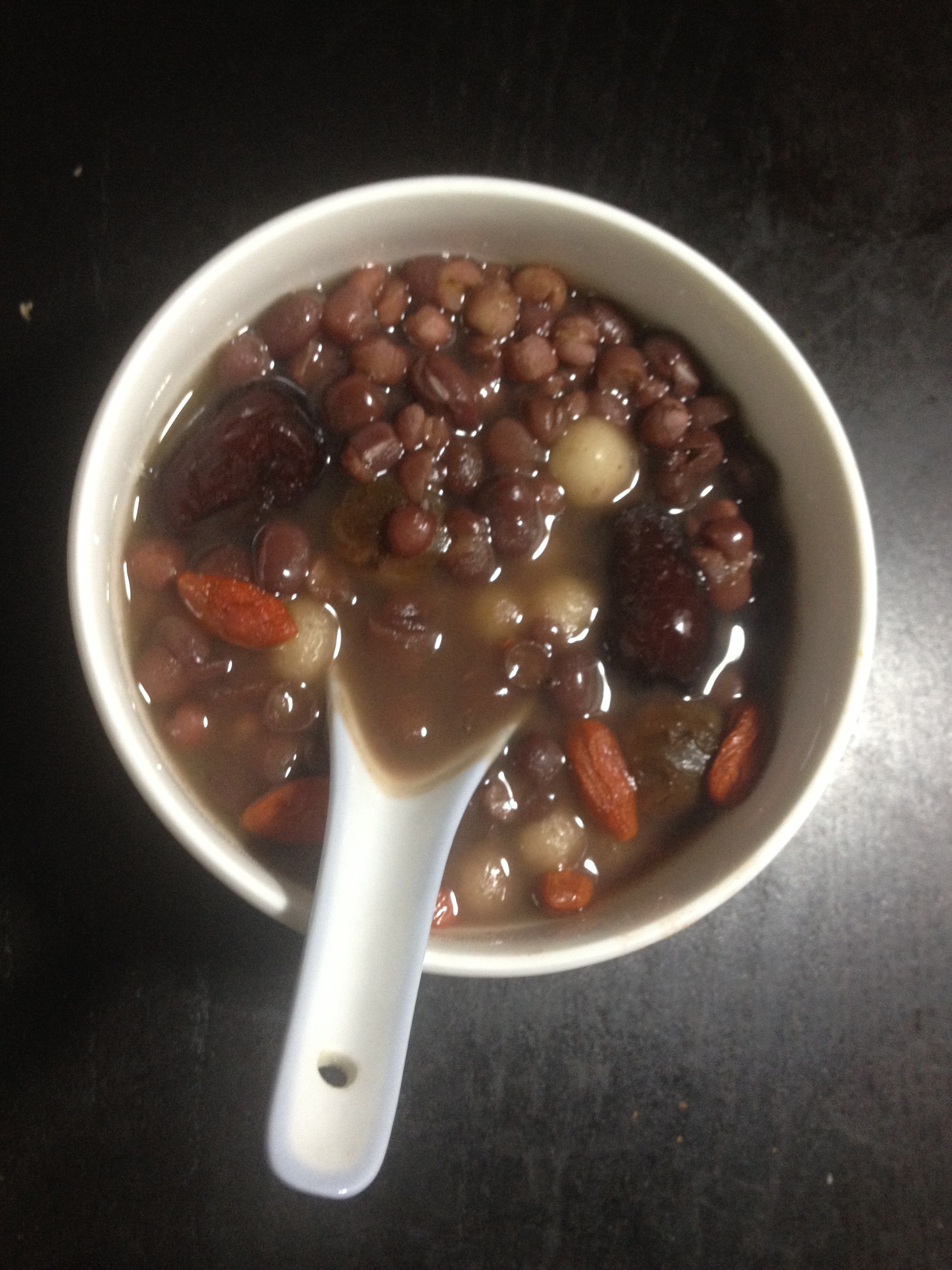 红豆薏米圆子汤的做法