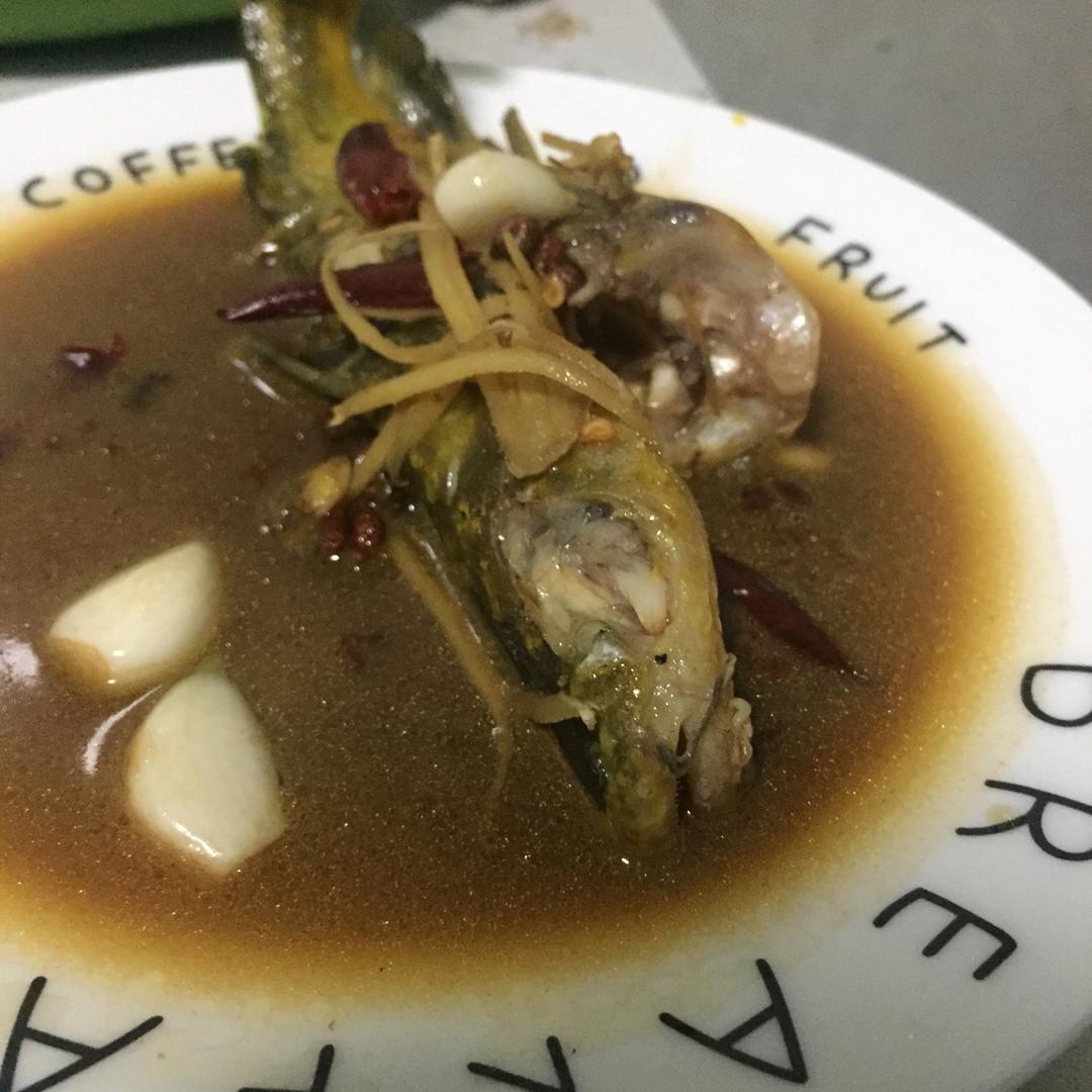 红烧黄骨鱼