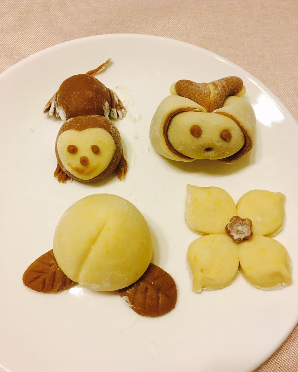 猴子捞月 汤圆（糯米粉版）