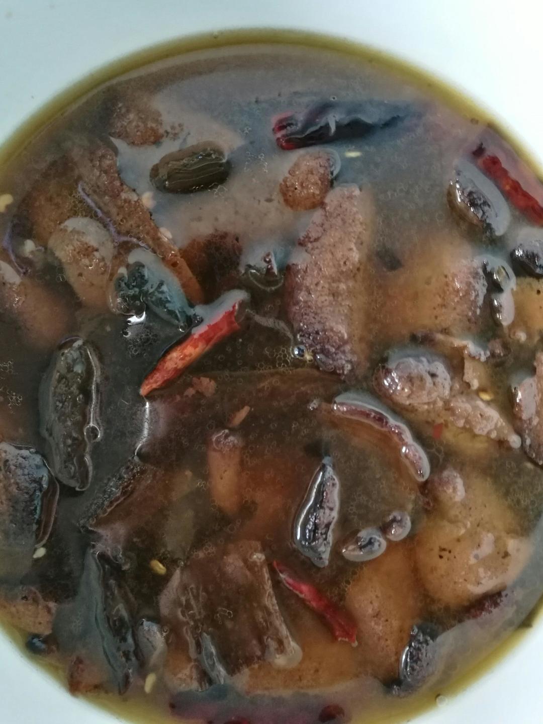 干酸菜肠子汤的做法