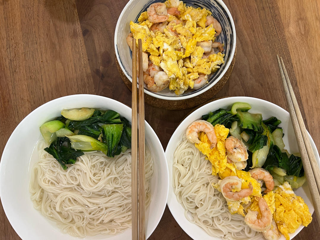 虾仁炒蛋