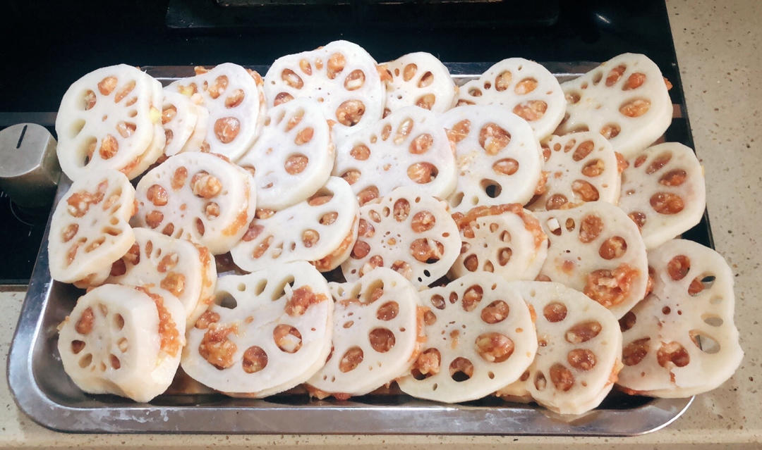 堂妈小厨——酥炸藕盒