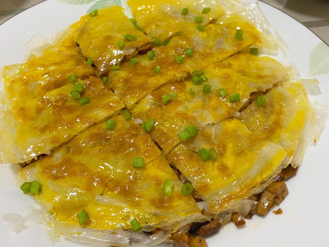 不用去武汉就能吃到的【武汉三鲜豆皮】