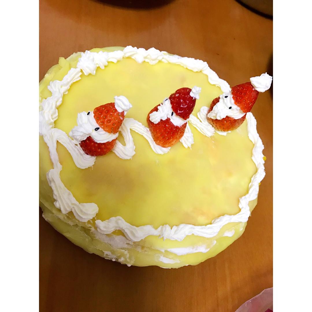 芒果千层蛋糕，100%成功告别煎皮无能