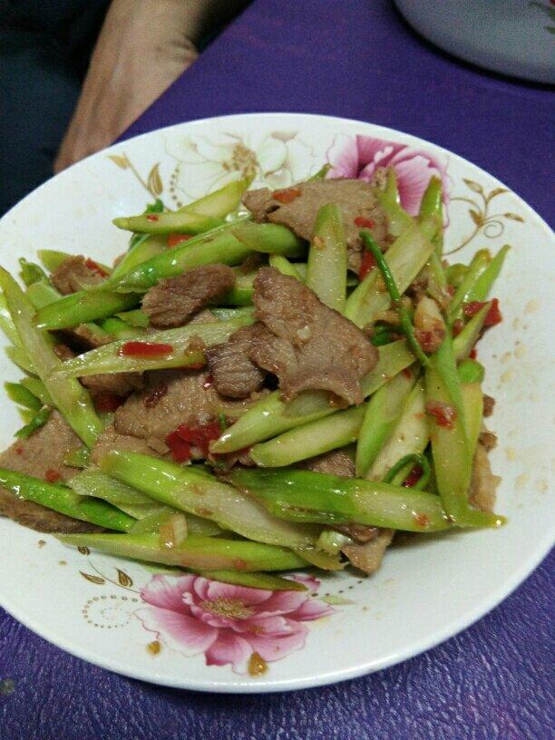 芦笋炒肉