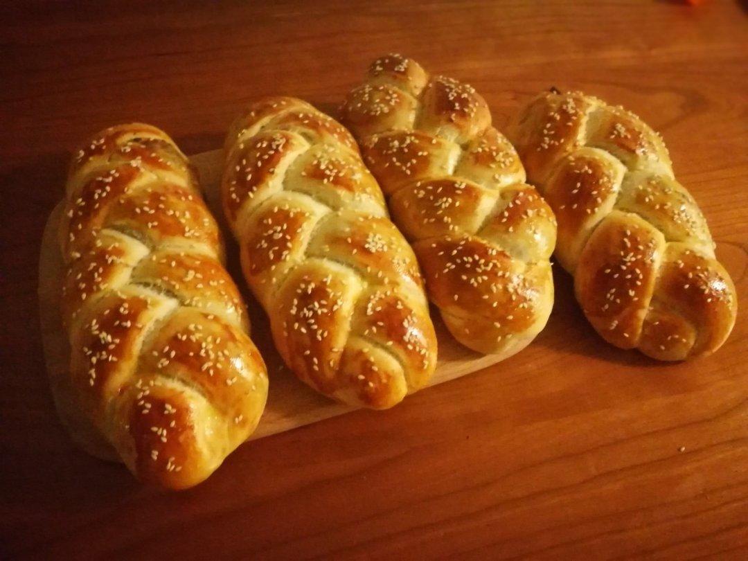 奶油辫子面包