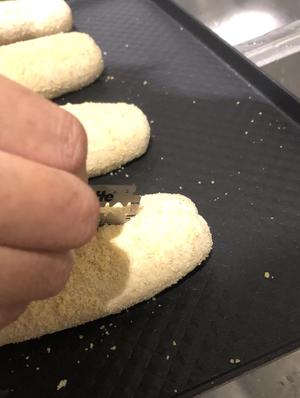 全麦短棍面包/低糖低油面包系列（7）的做法 步骤7