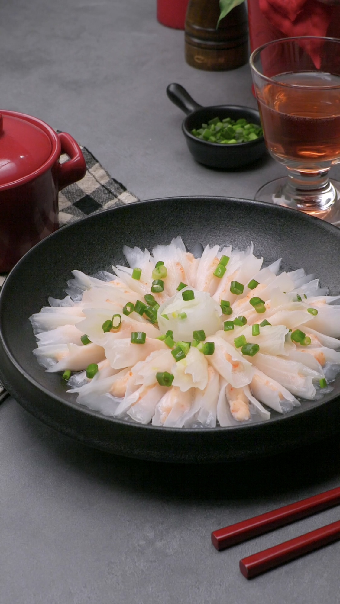花开富贵-白菜虾滑卷
