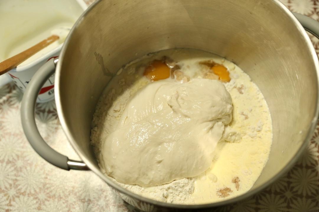 纯奶手撕吐司的做法 步骤1