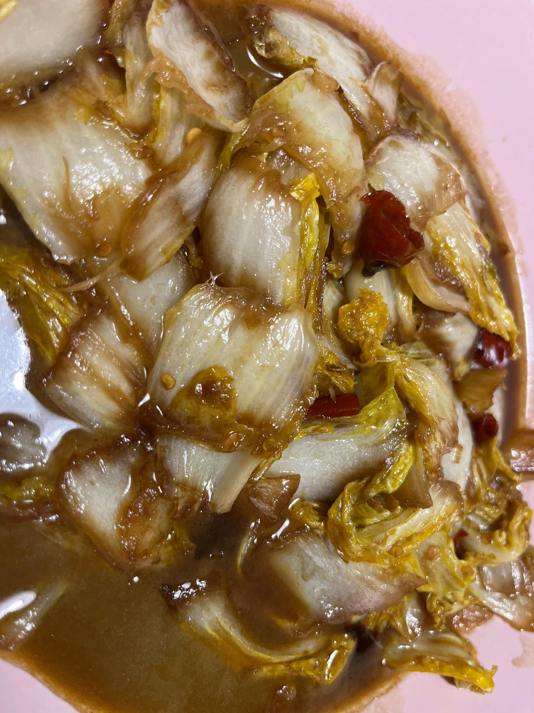 酸辣娃娃菜