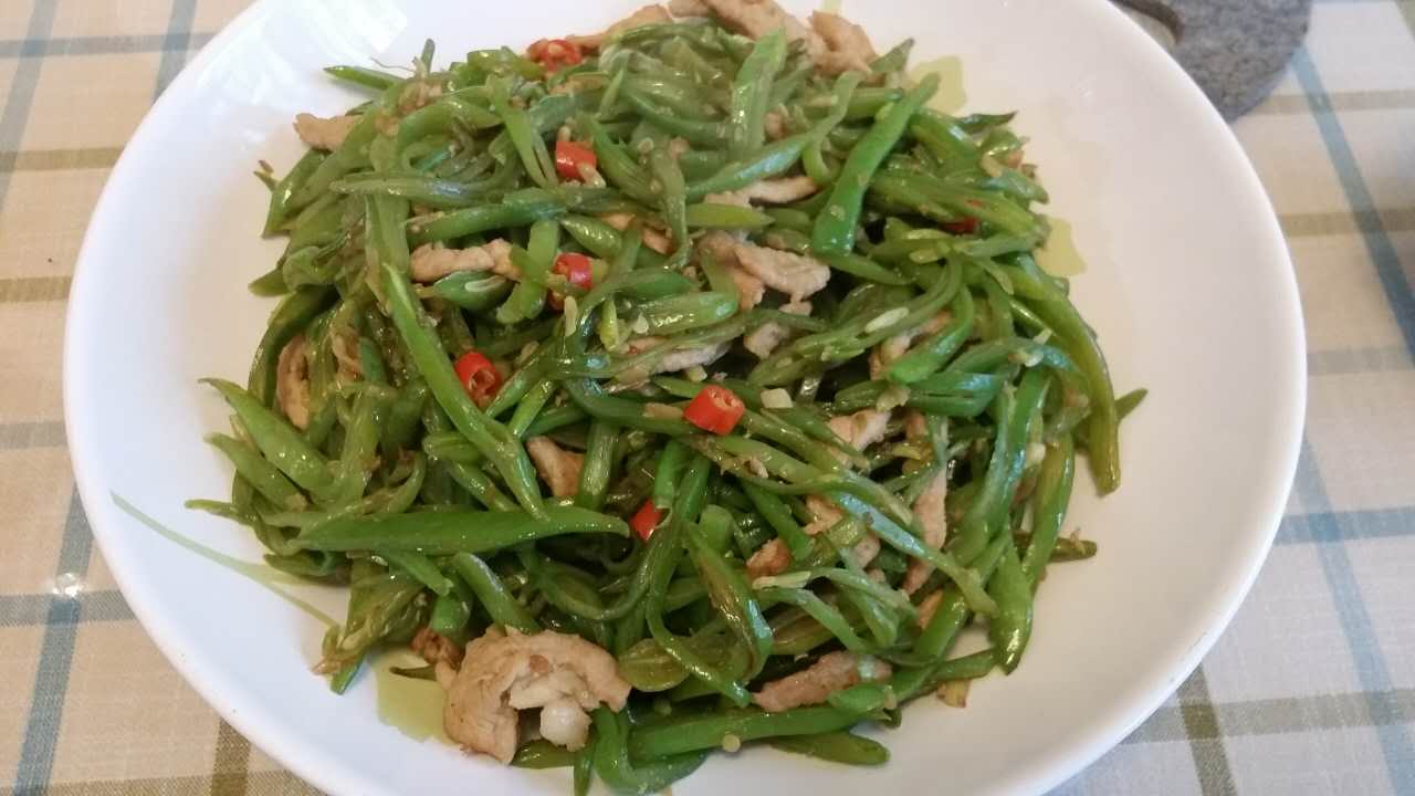 钵钵豆角丝