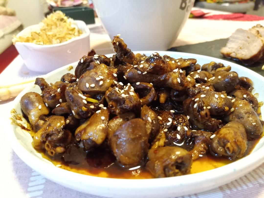 辣炒鸡心