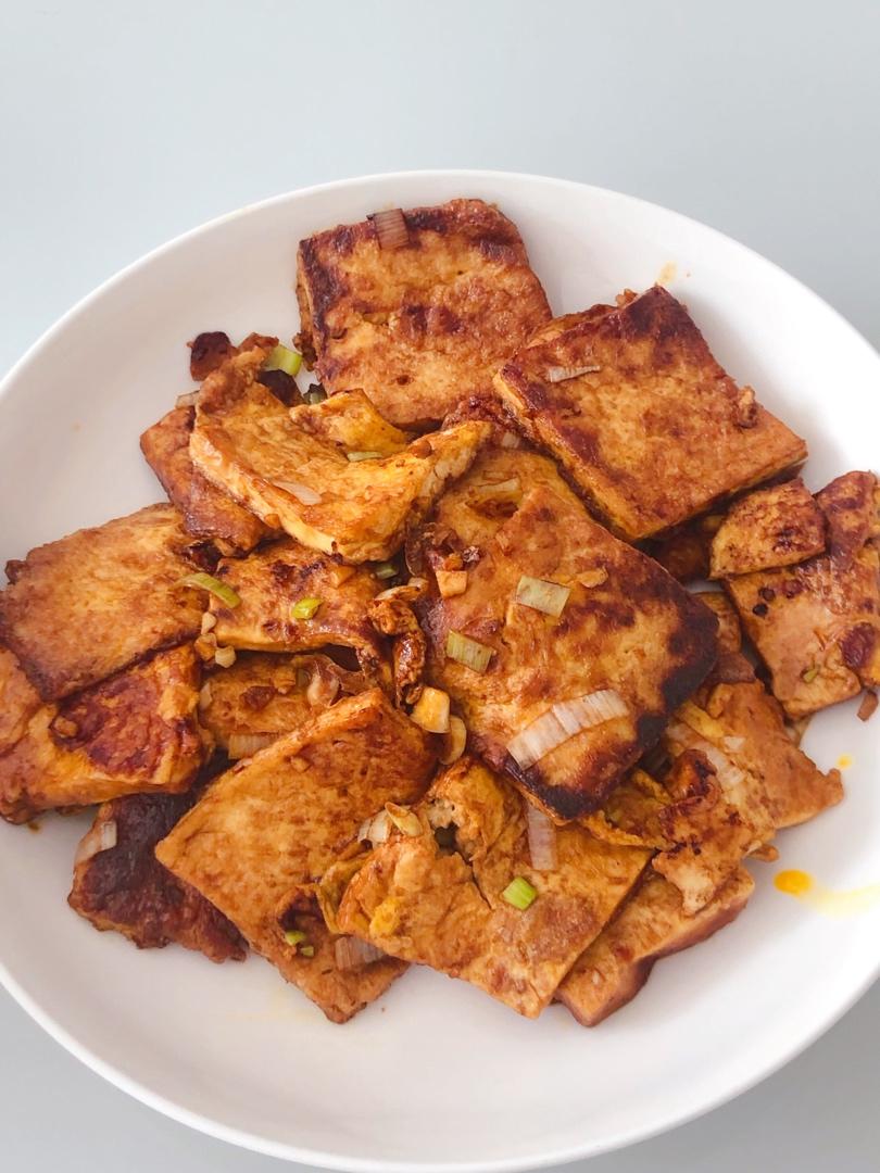 无敌好吃的香煎豆腐
