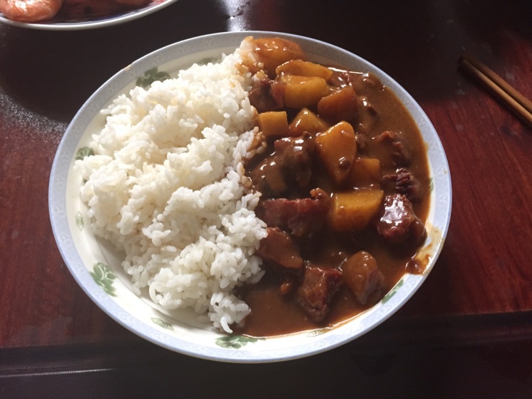 懒人日式咖喱鸡饭