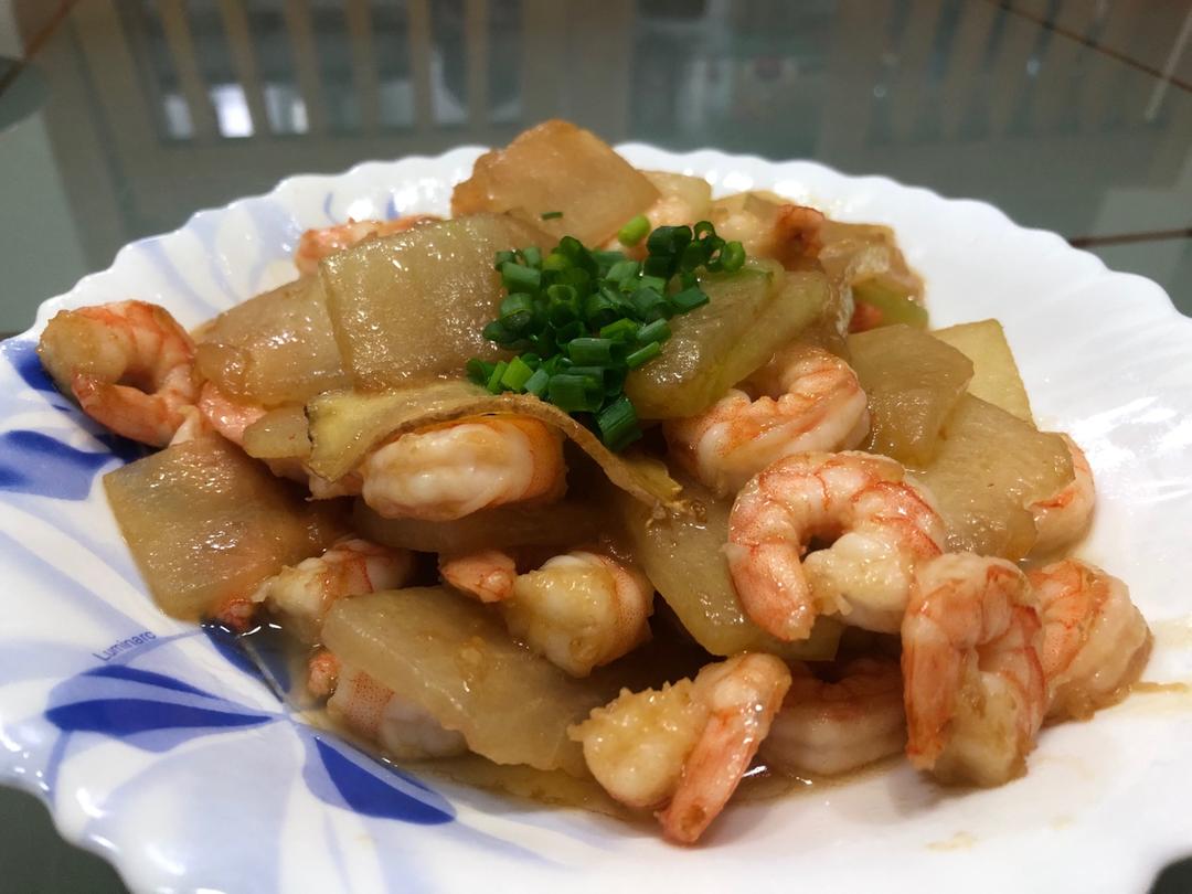 虾仁烧冬瓜「低脂又下饭」