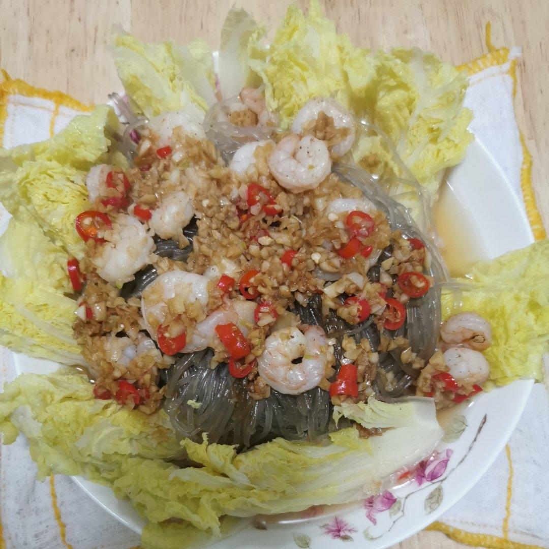 八方来财｜鲜虾粉丝娃娃菜