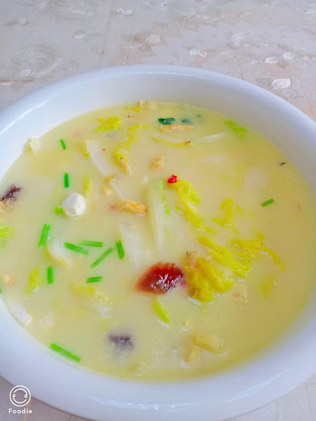 鲜掉眉毛的上汤娃娃菜