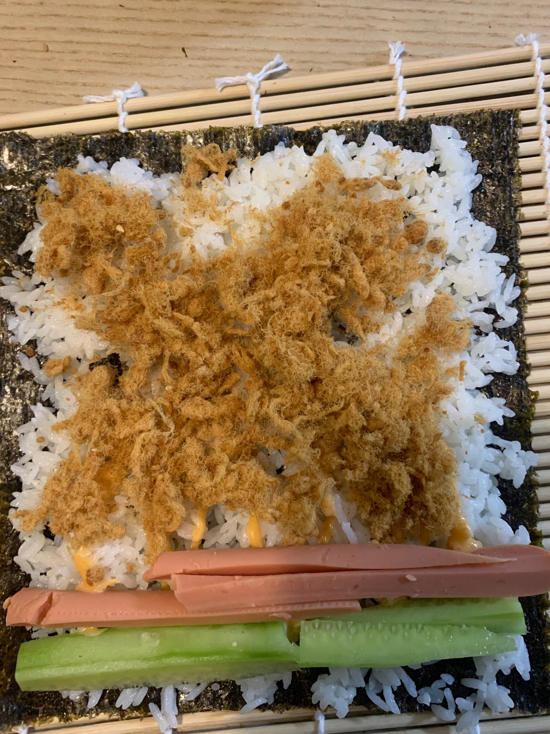 三分钟简易版寿司（普通米饭版，无需寿司醋）