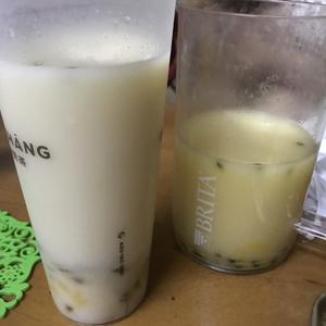 「柠檬🍋百香果益生菌」好喝的家庭自制奶茶店果茶的做法 步骤5