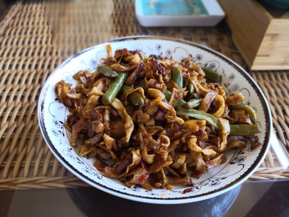 豆角焖面