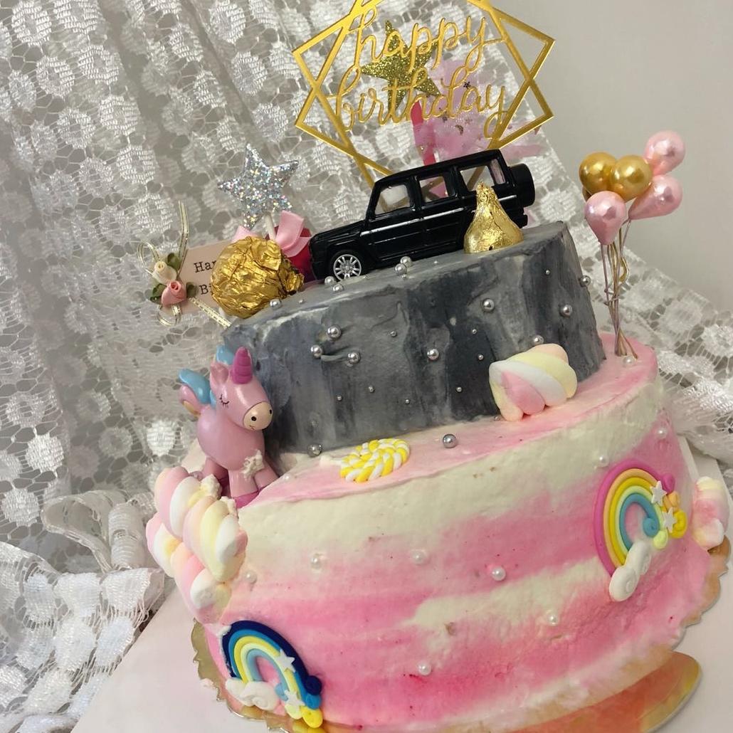 奶油蛋糕抹面小技巧