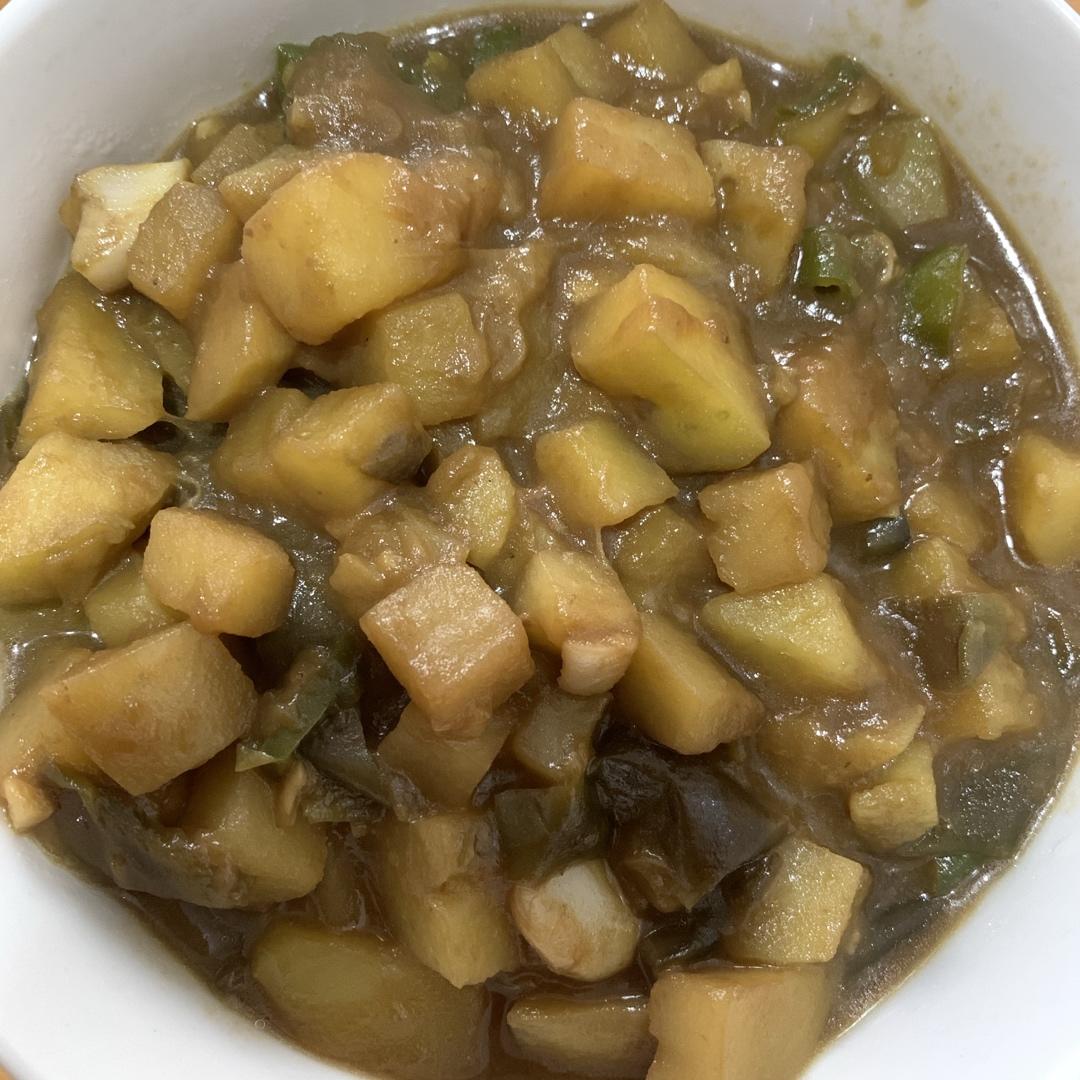 土豆炖茄子(东北菜)