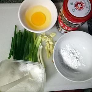 蟹炒蛋（沙茶味）的做法 步骤2