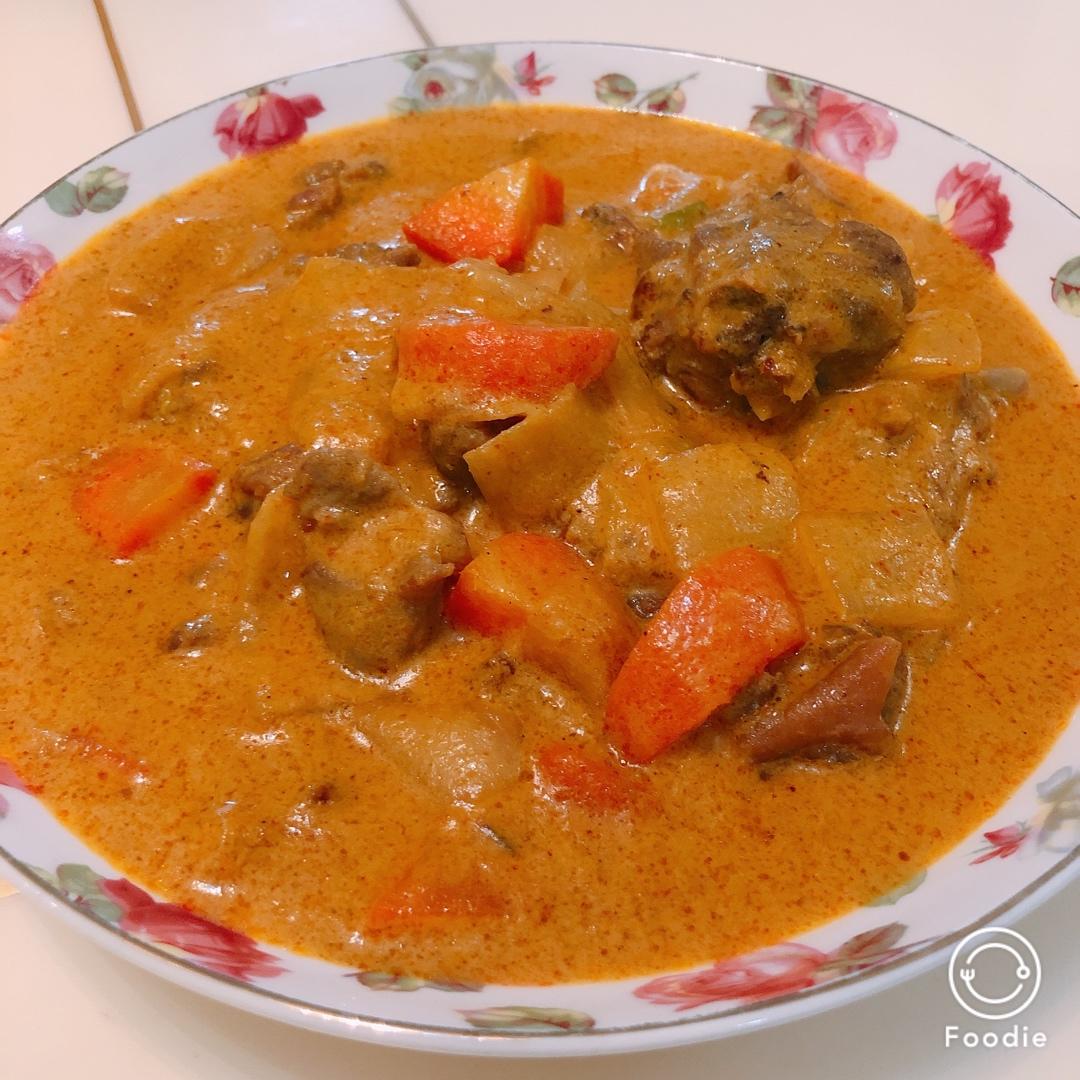 咖喱鸡（超下饭）