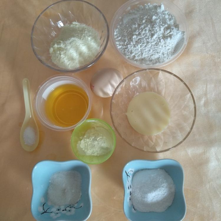 纯奶手撕吐司的做法 步骤1