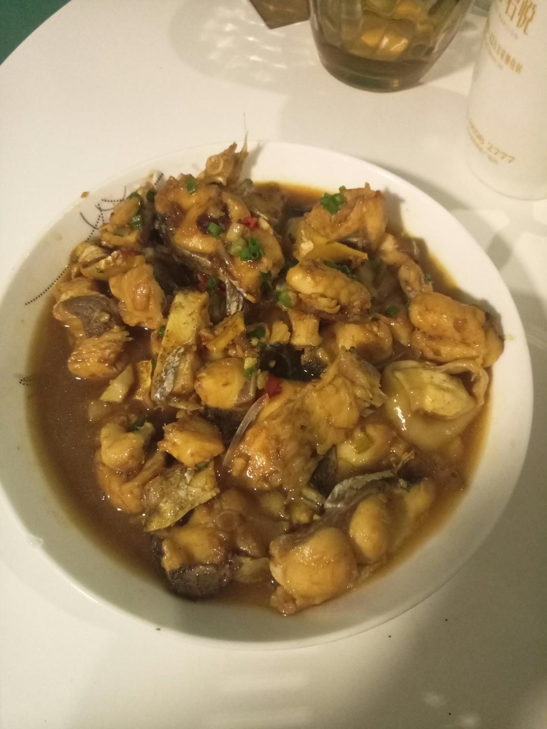 红烧鱼块