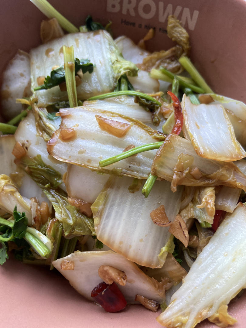 酸辣娃娃菜极简版💜