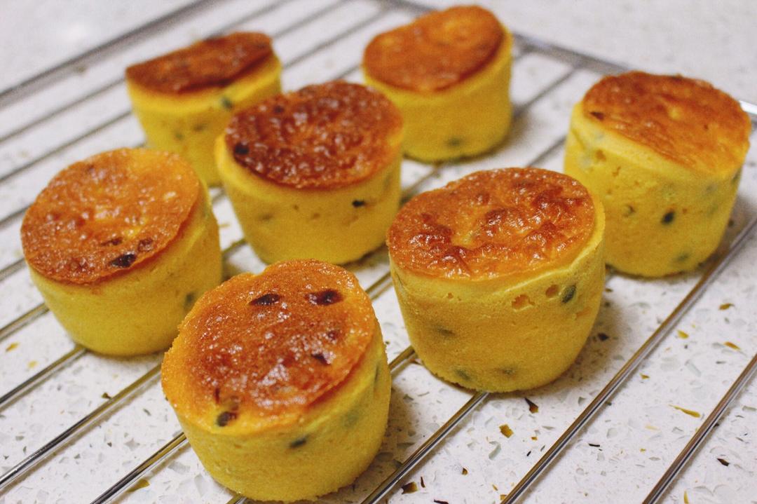 轻盈百香果磅蛋糕