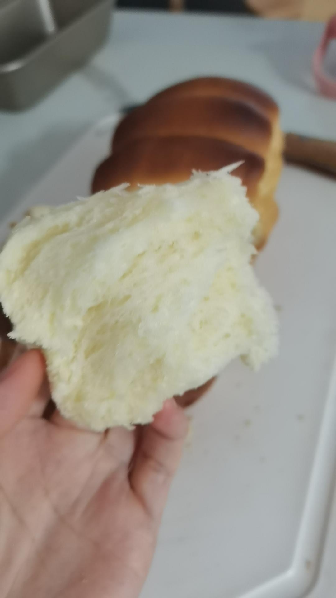 纯奶手撕吐司的做法 步骤1
