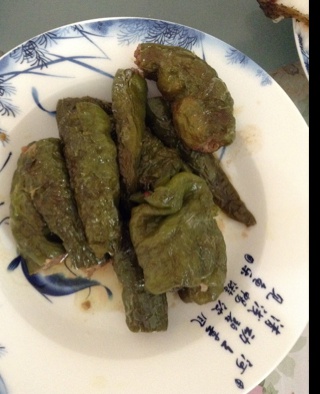 肉馅辣椒-新手下厨 stuffed Chili pepper